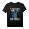 Elevator Mechaniker T-Shirt mit Sarkastischem Zitat - Lustiges Geschenk für Papa & Opa, Perfekt für Humorvolle Outfits