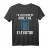 Elevator Mechaniker T-Shirt mit Sarkastischem Zitat - Lustiges Geschenk für Papa & Opa, Perfekt für Humorvolle Outfits