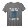 Elevator Mechaniker T-Shirt mit Sarkastischem Zitat - Lustiges Geschenk für Papa & Opa, Perfekt für Humorvolle Outfits