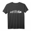 Evolution KFZ-Mechaniker T-Shirt mit Auto-Design  Perfekt für Werkstattprofis und KFZ-Mechaniker, Klassisch geschnitten