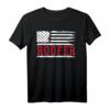 Herren USA-Flagge Dachdecker T-Shirt - Patriotische Arbeitskleidung für Dachdecker, Mechaniker & Handwerker zum 4. Juli