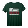 Herren USA-Flagge Dachdecker T-Shirt - Patriotische Arbeitskleidung für Dachdecker, Mechaniker & Handwerker zum 4. Juli