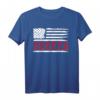 Herren USA-Flagge Dachdecker T-Shirt - Patriotische Arbeitskleidung für Dachdecker, Mechaniker & Handwerker zum 4. Juli