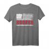Herren USA-Flagge Dachdecker T-Shirt - Patriotische Arbeitskleidung für Dachdecker, Mechaniker & Handwerker zum 4. Juli