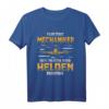 Flugzeugmechaniker T-Shirt - Weil Piloten auch Helden brauchen, lustiges Geschenk für Weihnachten & Geburtstag für Flugzeugfans