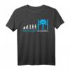 Mechaniker Evolution T-Shirt  Lustiges Geschenk für Mechaniker Vater, Bruder, Opa, Onkel & Freund