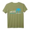 Mechaniker Evolution T-Shirt  Lustiges Geschenk für Mechaniker Vater, Bruder, Opa, Onkel & Freund