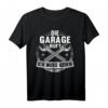 KFZ Mechatroniker Auto Mechaniker T-Shirt - Garage ruft Geschenk für Oldtimer-Liebhaber & Werkstatt-Profis