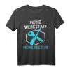 Meine Werkstatt meine Regeln! KFZ-Mechaniker T-Shirt  Perfektes Geschenk für Mechaniker, Tuner und Hobby-Schrauber zu Weihnachten & Geburtstag