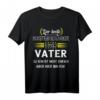 Herren Bester Industriemechaniker Vater T-Shirt - Humorvolles Geschenk für Industriearbeiter, Metallbearbeitung & Maschinenbau Fans zum Vatertag