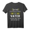 Herren Bester Industriemechaniker Vater T-Shirt - Humorvolles Geschenk für Industriearbeiter, Metallbearbeitung & Maschinenbau Fans zum Vatertag