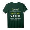 Herren Bester Industriemechaniker Vater T-Shirt - Humorvolles Geschenk für Industriearbeiter, Metallbearbeitung & Maschinenbau Fans zum Vatertag
