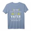Herren Bester Industriemechaniker Vater T-Shirt - Humorvolles Geschenk für Industriearbeiter, Metallbearbeitung & Maschinenbau Fans zum Vatertag