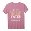 Herren Bester Industriemechaniker Vater T-Shirt - Humorvolles Geschenk für Industriearbeiter, Metallbearbeitung & Maschinenbau Fans zum Vatertag