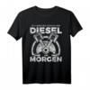 Ich liebe den Geruch von Diesel am Morgen Motor Mechaniker T-Shirt - Lustiges Geschenk für Mechaniker, Freunde & Familie