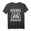 Ich liebe den Geruch von Diesel am Morgen Motor Mechaniker T-Shirt - Lustiges Geschenk für Mechaniker, Freunde & Familie