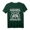 Ich liebe den Geruch von Diesel am Morgen Motor Mechaniker T-Shirt - Lustiges Geschenk für Mechaniker, Freunde & Familie