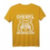Ich liebe den Geruch von Diesel am Morgen Motor Mechaniker T-Shirt - Lustiges Geschenk für Mechaniker, Freunde & Familie