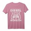 Ich liebe den Geruch von Diesel am Morgen Motor Mechaniker T-Shirt - Lustiges Geschenk für Mechaniker, Freunde & Familie