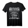 Herr Über Die Motoren KFZ-Mechatroniker T-Shirt  Berufsstolz für Kraftfahrzeugmechatroniker & Werkstattprofis