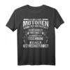 Herr Über Die Motoren KFZ-Mechatroniker T-Shirt  Berufsstolz für Kraftfahrzeugmechatroniker & Werkstattprofis