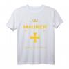 Maurer Deus Herren Crusader T-Shirt  Handwerker Geschenk für Maurer, Metallbauer, Mechatroniker & Gerüstbauer, perfekt für Weihnachten & Geburtstag