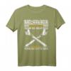 MECHANIKER HÖREN NICHT AUF WENN SIE MÜDE - Motivations T-Shirt für Autoliebhaber, Schrauber & KFZ-Profis