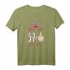 Ich bin 39 Plus Mittelfinger - Lustiges HapBunny T-Shirt für Frauen, Geschenkidee & Partyoutfit zum HapBunny