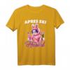 Apres Ski Rabbit Skihaserl Damen Party Crew T-Shirt  Lustiges Ski-Outfit für Skifahrerinnen, Skihasen & Party-Design für Après-Ski Feiern