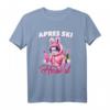 Apres Ski Rabbit Skihaserl Damen Party Crew T-Shirt  Lustiges Ski-Outfit für Skifahrerinnen, Skihasen & Party-Design für Après-Ski Feiern