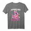 Apres Ski Rabbit Skihaserl Damen Party Crew T-Shirt  Lustiges Ski-Outfit für Skifahrerinnen, Skihasen & Party-Design für Après-Ski Feiern