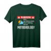 Kann spontan über Meteorologie-Warnung sprechen T-Shirt  Lustiges Wetter-Design für Meteorologiestudenten & Lehrer
