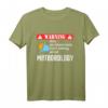 Kann spontan über Meteorologie-Warnung sprechen T-Shirt  Lustiges Wetter-Design für Meteorologiestudenten & Lehrer