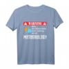 Kann spontan über Meteorologie-Warnung sprechen T-Shirt  Lustiges Wetter-Design für Meteorologiestudenten & Lehrer