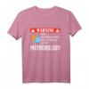 Kann spontan über Meteorologie-Warnung sprechen T-Shirt  Lustiges Wetter-Design für Meteorologiestudenten & Lehrer