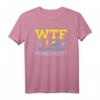 WTF What's the Forecast - Humorvolles Wetterfrosch T-Shirt mit Wettergrafik für Wetterliebhaber und Meteorologen