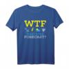 WTF What's the Forecast - Humorvolles Wetterfrosch T-Shirt mit Wettergrafik für Wetterliebhaber und Meteorologen