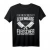 Ich Bin Der Legendäre Fleischer T-Shirt  Lustiger Spruch für Metzger, Schlachter & Fleischerei-Profis