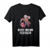 Esst mehr Fleisch Vegan nervt Schweinebraten Schnitzel - Fleisch & Wurst Liebhaber T-Shirt für Fleischfans & Metzger