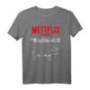Mettflix The Walking Mett Metzger Mettbrötchen T-Shirt  Lustiges Fleischliebhaber Shirt für Alltag, Freizeit & Geschenk