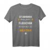 Herren Fleischer T-Shirt mit Lustigem Spruch - Studieren kann jeder Metzger, nur die Besten - Perfekt als Geschenk für Fleisch- und Wurstliebhaber