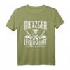Metzger Leidenschaft - Lustiges Metzger T-Shirt für Metzgermeister & Fleischhauer | Klassisch geschnitten, doppelt genähter Saum