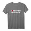 Ich liebe meinen Metzger T-Shirt  Für Fleischer, Schlachter & Fleischverarbeiter mit Herz