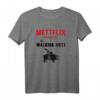Mettflix The Walking Mett Fleischliebhaber Metzger T-Shirt  Humorvolles Geschenk für Fleischfans und Mett-Liebhaber