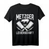 Herren Metzger aus Leidenschaft - Fleischer Beruf T-Shirt für Schlachter, Fleischverarbeiter & Fleischliebhaber