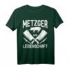Herren Metzger aus Leidenschaft - Fleischer Beruf T-Shirt für Schlachter, Fleischverarbeiter & Fleischliebhaber