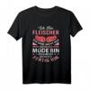 Ich Bin Fleischer Geschenk - Lustiges Metzger T-Shirt für Fleischer, Schlachter & Fleischliebhaber zum Geburtstag