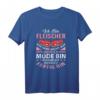 Ich Bin Fleischer Geschenk - Lustiges Metzger T-Shirt für Fleischer, Schlachter & Fleischliebhaber zum Geburtstag