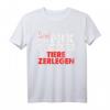 Der Tut Nix Der Will Nur Tiere Zerlegen Fleischer Metzger T-Shirt - Lustiges Berufskleidung für Fleischliebhaber & Fleischprofis