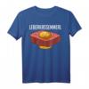 Leberkäse Leberkas Fleisch & Flieschkäse T-Shirt  Geschenkidee für Fleischliebhaber, Metzger & Bayern-Österreich Fans